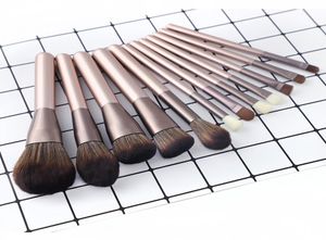 12pcs Pink Makeup Brush Set Professional Private Private Luxury Eyeshadow Beautiful Brushes Super Soft Vegan Cosmetics Foundation5515557