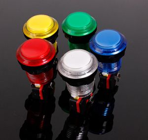 12V 25A 32 mm Small Round Lit Lit Fillumed Arcade Video Game Button Interrupteur avec lampe lumineuse LED7236246
