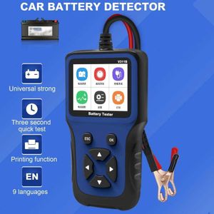 12V voiture batterie chargeur testeur analyseur outils automobile V311B voiture charge Cricut charge Test outil de Diagnostic