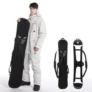 135-160 cm High Elastic Skiing Bag Bag Snowboard Cover Cover Porthing Ski Board de esquí portátil Carry Bolsa impermeable 231227