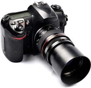 135 mm f/2.8 Lente de teleobjetivo de cuadro completo para Canon Rebel EOS 80d 77d 70d 60d 50d 7d 6d 5d 5ds 1ds T7i T7S T7 T6S T6I T6 Nikon D7000 D7100 D7200 D7300 80D 90D Cámaras SLR digitales