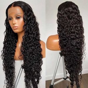 13x4 Water Wave Lace Front Wig 26 Inch Human Hair Wigs For Women Lace Closure Hunan Hair Lace Wigs Waterwave Lace Front Wig