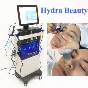 14 dans 1 Hydra Dermabrasion Machine Radio Fréquence Resserrage Haute fréquence Soins de soins faciaux Peau Eltrasons de nettoyage en profondeur