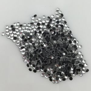 1440 Uds 6SS 2MM cristal Strass DMC Hot Fix Rhinestone hierro en Hotfix piedras SS6 plata