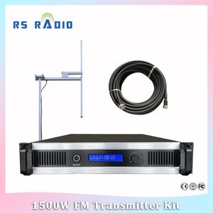 Émetteur radio professionnel sans fil de diffusion Fm, 1,5 kw, 1500W, 87.5-108 MHz