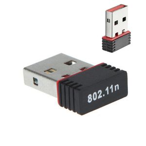 Adaptador inalámbrico Wifi USB de 150M 150Mbps IEEE 802.11n g b Mini Adaptadores de Antena Chipset MT7601 8188 Tarjeta de red Envío gratis a través de DHL