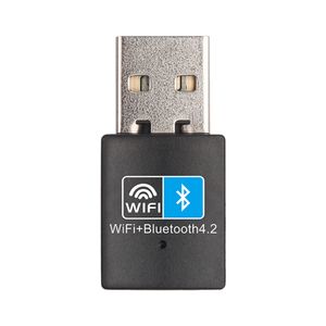 Adaptateur sans fil Bluetooth WiFi 150 Mbps Adaptateur USB Carte réseau dongle Bluetooth 2.4G RTL8723 adapté pour ordinateur portable de bureau
