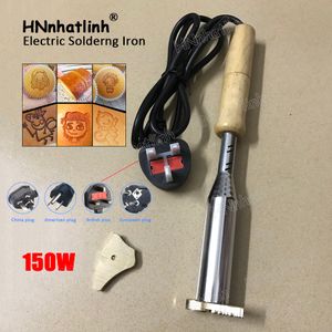 Electric Branding Iron 150W/300W Logo Burner for Food Equipment, Wood, Leather, Brass Stamp Not Included
