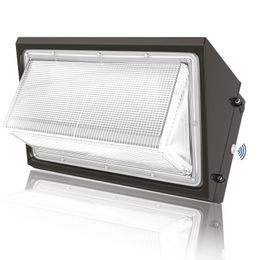 Lámpara de pared LED de 150 W Luz Fotocélula del atardecer al amanecer 5000 K Luz diurna 19200 lm JESLED Lámpara de seguridad impermeable para exteriores 600-1000 W HPS/HID Reemplazo industrial