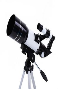 Télescope astronomique professionnel 150X HD, monoculaire grand Angle pour enfants de 70 Mm avec trépied, Vision nocturne pour étudiants, vue sur les étoiles de l'espace profond 9331829