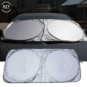 Protector Universal de protección UV para ventana de coche, parasol delantero y trasero de 150x70CM, parasol, cubierta para parabrisas, antinieve y hielo