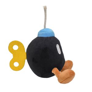 Jouet de jeu de petite taille de 15 cm Plux de mine noire Doll drôle comique Bomberman en peluche canapé à domicile décoration jouet en peluche