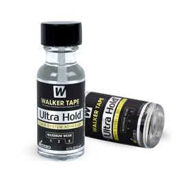 15ml Ultra Hold liquide Bond cheveux système adhésif brosse-sur professionnel dentelle perruque Silicone colle pour perruque/postiche/fermeture