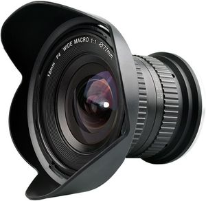 Objectif principal 15 mm F/4 1:1 Macro + grand angle FF (plein format) pour appareils photo EOS 70D 77D 80D 550D 650D 750D 80D Nikon D3400 D5500 D750 D810 D3300 D5300 D610 appareils photo reflex numériques