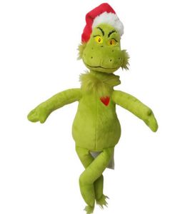 15Quot39cm Dr Seuss Cómo el Grinch robó la Navidad con Santa Hat Plush Toys New High Quality9600235
