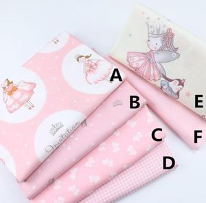 160CM50CM conte de fées princesse coton tissu couture bébé tissu infantile draps enfants literie tissu coussin patchwork couture tissu6217745