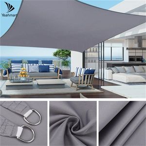 160GSM Toldo impermeable Sombrilla Sun Shade Sail para jardín al aire libre Playa Camping Patio Piscina Sun Canopy Tent Sun Shelter 220606