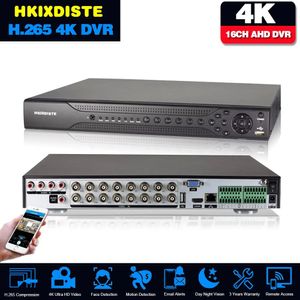 16CH 4K 8MP 5MP hybride AHD DVR détection de mouvement humain CCTV enregistreur de vidéosurveillance 16 canaux DVR système de caméra de sécurité 240219