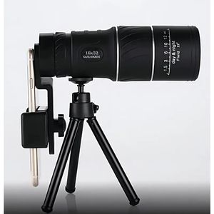 16x52 HD Portable Monocular Dual Focus 2598.43/314960.63inchOptics Zoom Telescope For Adults Kids Camping