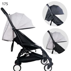 Accesorios para cochecito de 175 grados para Babyzen Yoyo Yoya, forros para asiento, cubierta tipo parasol, bolsillo trasero con cremallera, capó, colchón para Yoyo 201338Y