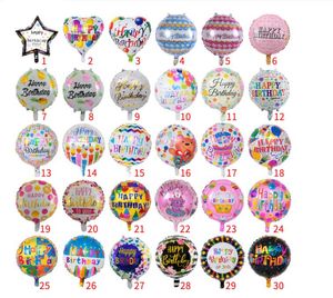 Globos de 18 pulgadas Globo inflable de la hoja de helio de la decoración de la fiesta de cumpleaños para los juguetes de los niños SN4533