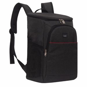 18L Big Picnic Backpack Panier à dos extérieur refroidisseur isolé Boîte de voyage de camping Picnic Bag2319