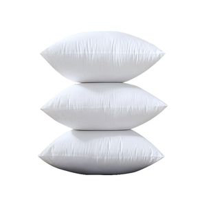 45,7 x 45,7 cm Coussin Inserts hypoallergénique en microfibre brossé Doublure vers le bas Rempli Coussin carré Fluffy Plump Stuffer 500 g/0,5 kilogram par pièce