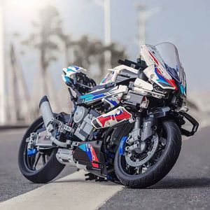 1920 PCS Technical Super Speed M 1000RR Motorcycle MOC Building Block Compatible 42130 Motorbike Model Vehicle Bricks Toys Gifts