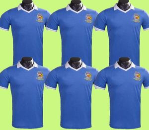 1979 1980 Maillots de football CITY Centenary FA Cup Final Retro Vintage Jersey Accueil Bleu STEVE DALEY Chemise pour hommes à manches courtes 2198