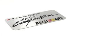 1car Accessoires de style Badge Emblem Decal Sticker Ralliart Racing Motorsport pour Mitsubishi Lancer Pajero Outlander ASX Galant7009058