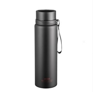 1L Botella de agua térmica Mantén la botella de agua fría y caliente Thermos para agua Café de té Mastadores de vacío de acero inoxidable Botella