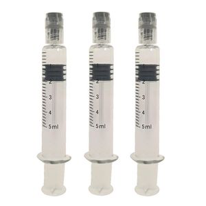 Seringue en verre 1ml 3ml 5ml pour stylo vaporisateur à filetage 510, outil de remplissage d'huile épaisse, seringues Luer Lock, tête d'injecteur, outils Dab