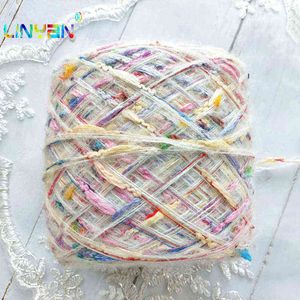 1PC 3 pièces * 100g fil de laine angora à tricoter coton fil de mode fil de crochet de lait gros fil pour tricoter ligne de teinture t49 Y211129