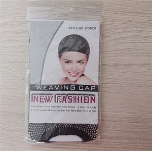 1Pc noir Snood Nylon filet à cheveux matériaux pour perruques faisant des élastiques extensibles maille casquette pour femmes perruques accessoires de cheveux