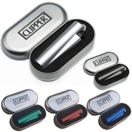 Briquet tondeuse en métal rechargeable, coupe-vent, Portable, cadeau de Promotion du feu pour hommes, 1 pièce