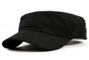 1pc de moda hombres mujeres multicolor unisex estilo clásico ajustable liso plano vintage hat cadete cat17471814
