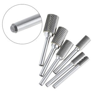 1pc Head Tungsten Carbide Rotary File Tool Point Point Burr Die Grinder Tools Abrasif Drill Milling Milling Bit Bit Tools