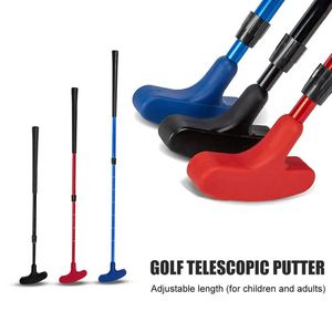 1pc enfants adultes Golf Putter Club enfants Double face Mini tête en caoutchouc Putter équipement Fitness Golf jouets pour jeux de Golf 240312