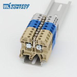 1PC SAK2.5Q10 Câbs Cavins pour SAK2.5 SAK2.5en Connecteur Din Terminal Rail Blocal Block Fixed Bridge Sak 2.5 Sak 2.5Q-10