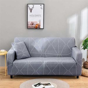 1 pc Spandex Canapé Couvre pour Salon Moderne Élastique Canapé Couverture Couch Cover Housses Meubles Protecteur 1/2/3/4 Places 211102