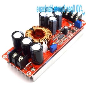 Livraison gratuite 1 pièces 20A 1200W Boost Module de courant constant alimentation à tension variable en 8-60V Rtakm de haute qualité