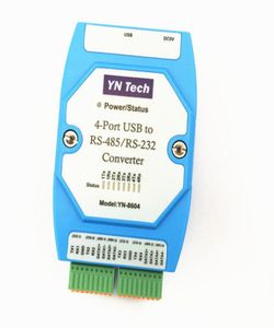 1 Uds. Convertidor de 4 puertos USB a RS485 RS232 adaptador de 4 puertos COM serie FT42322297785