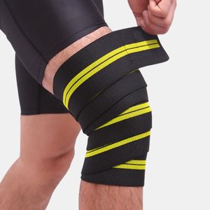 1 pièces couleur quatre bandes Bandage genouillères ceinture de protection Sport course arthrite Muscle articulation orthèse coude