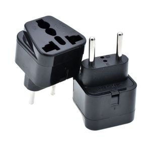 1PCS European Plug Socket Power Power Wall Travel Converter Adaptateur Plugs Maison Adaptateur d'alimentation US UK UK AU à UE