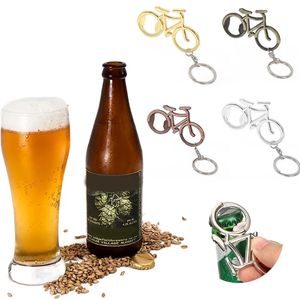 1pcs fashion metal bière ouvreur de bouteille mignon vélo de vélo de trèfle clés de trousque clés pour les ouvreurs de bouteilles de motard amant cadeau de mariage créatif
