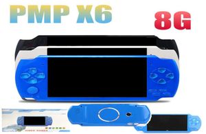 1PCS de haute qualité 8 Go 43 pouces Handheld PMP Console de jeu Prise en charge mp3 MP4 MP5 Player Video Ebook Cameria peut stocker 1000 jeux3305717