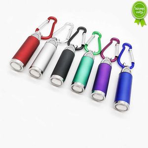 1 pièces multi-fonction Mini lampe de poche LED lampe de poche Portable porte-clés lumière de secours lampes de poche taille de poche porte-clés lumières