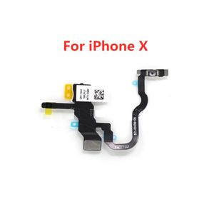 1 por ciento original para iPhone X XS Botones de alimentación de volumen de mudo MUTE Cable Flex Cable Mobille Reparación de teléfonos Partes