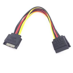 1PCS série ATA SATA 4 PIN IDE MOLEX à 1/2/3 de l'adaptateur d'alimentation HDD à 15 broches Adaptateurs matériels de promotion mondiale