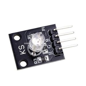 1pcs Smart Electronics FZ0455 4pin Keyes KY-016 Tres colores Módulo de sensor LED RGB de 3 colores para Arduino Diy Starter Kit KY016